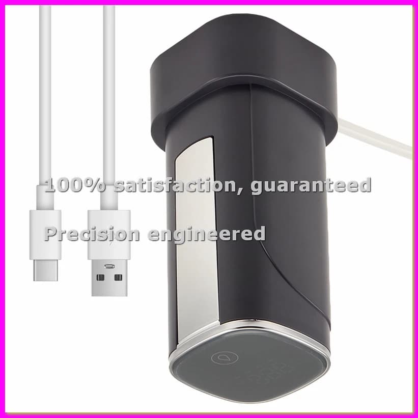 Portable Electric Pump for Water Bottles, Automatic Dispenser with Large LED Display, Automatic Water Folding Pump - ABLA