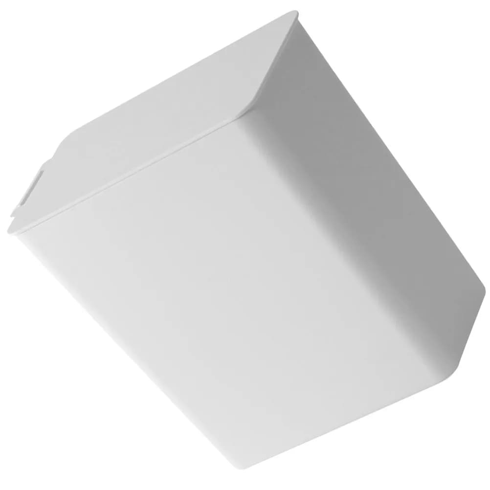 PP Plastic Mini Trash Can with Lid Compact Desktop Garbage Container for Office Home Bathroom Living Room Study Space Efficient