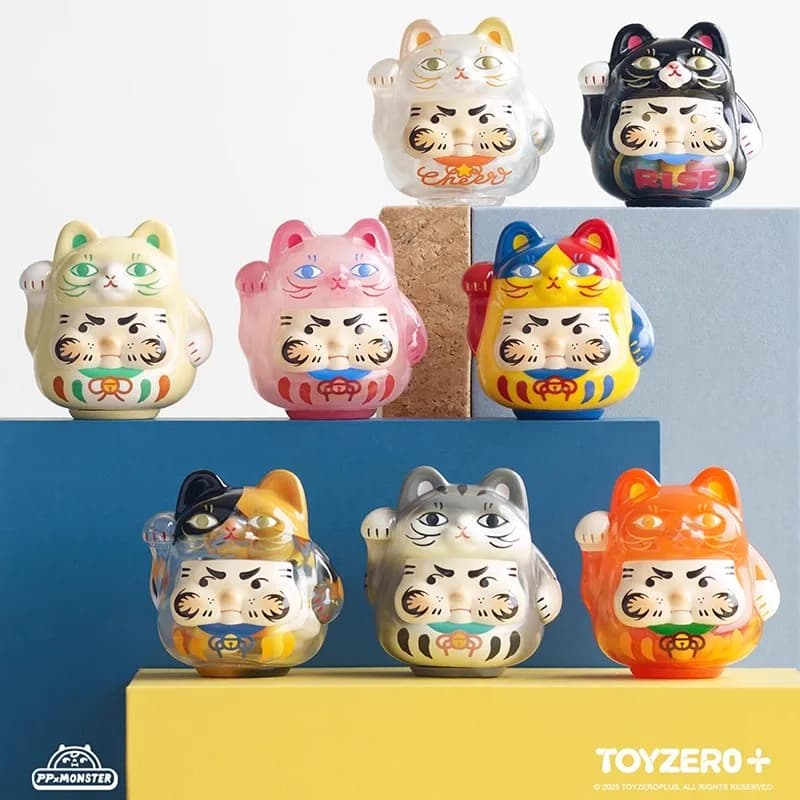 PP X Monster Sparkle Kitten Series Scatola cieca Scatola misteriosa Bambola alla moda Figura anime Decorazione della stanza Collezione Regali Giocattoli