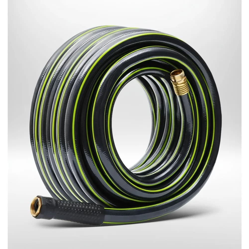 50-foot flexible garden hose, without twisting, lightweight and durable PVC water hose, tinted, for domestic use