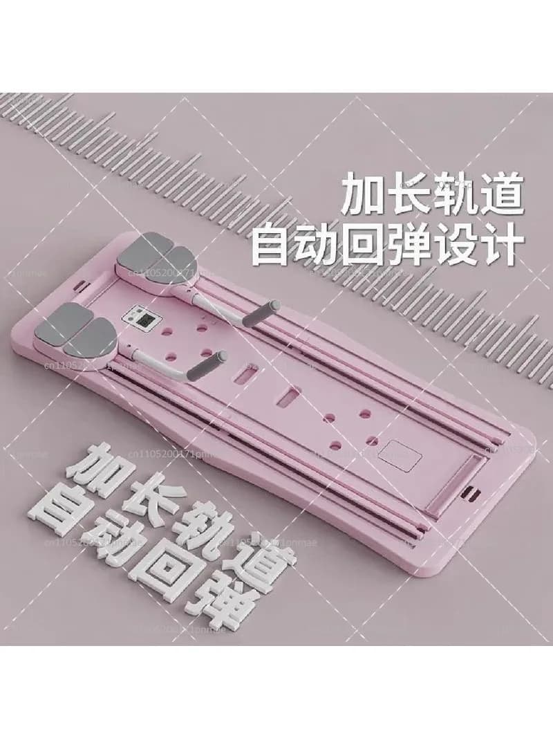 Portable Foldable Ab Roller Board for Home Gym Core Strength Push Up Pilates Exercise Equipment