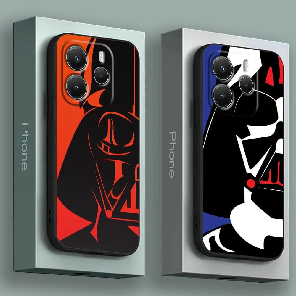 Cool S-STARWARS Phone Case For Redmi 15C 14C 13C 12C Back Cover For Redmi Note 15 14 13 12 Pro Plus 11 10 Pro Soft Silicone Case