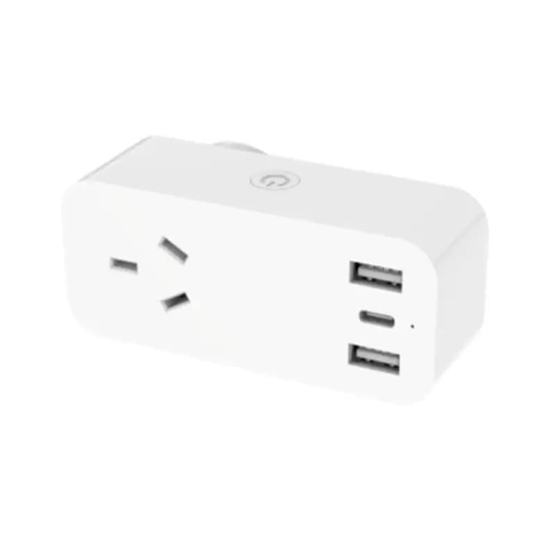 A25F-Home Appliance Smart Plug Tuya Wifi AU Smart Socket USB Type C Phone Funziona con Alexa Google Home AU Plug