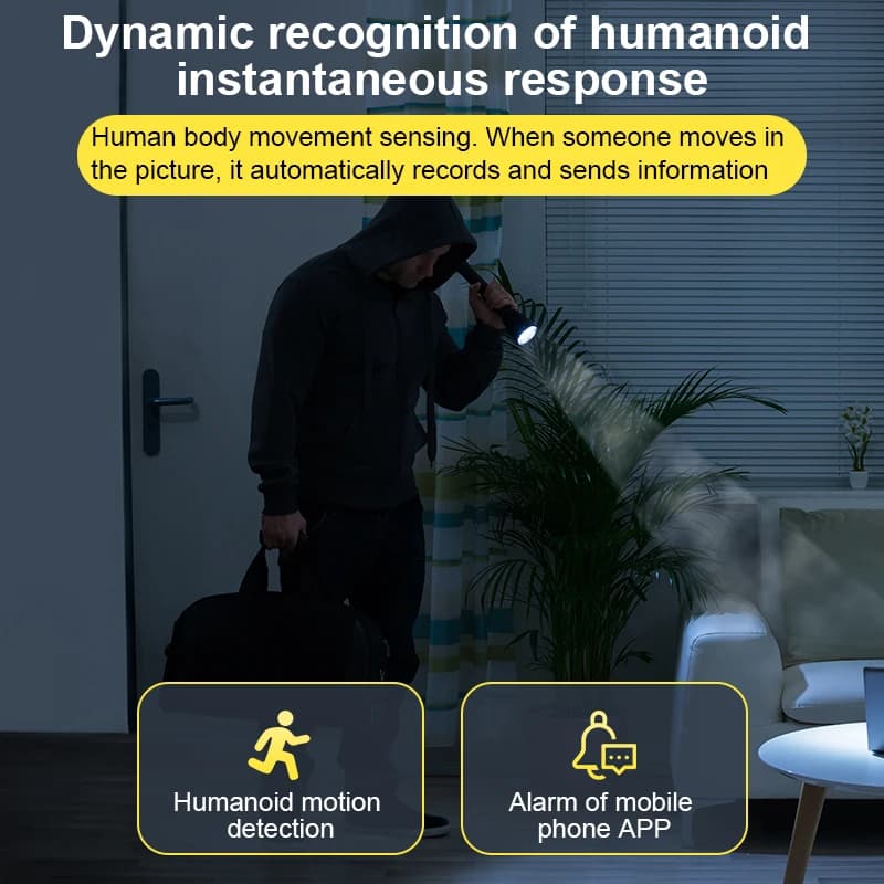 Nuova Mini Telecamera WiFi Wireless con Registratore Video e Vocale, Telecamera di Sicurezza e Monitoraggio per Casa Intelligente, per Neonati e Animali Domestici 2026