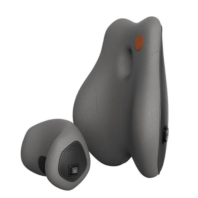 Supporto Lombare per Auto, Cuscino Massaggiante per la Schiena, Imbottitura Universale per Sedile Auto, Design Ergonomico, Allevia la Fatica, Tessuto Morbido