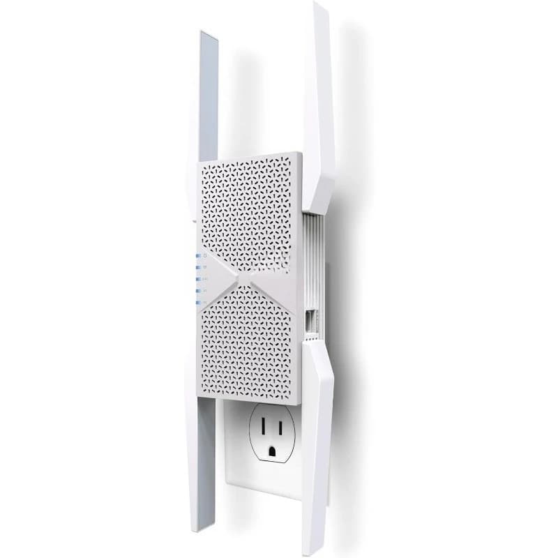BE10000 Prolunga di portata Wi-Fi 7 RE653BE | Ripetitore wireless tri-banda da 10 Gbps | Porta Ethernet da 2,5 Gbps | Segnale Internet B