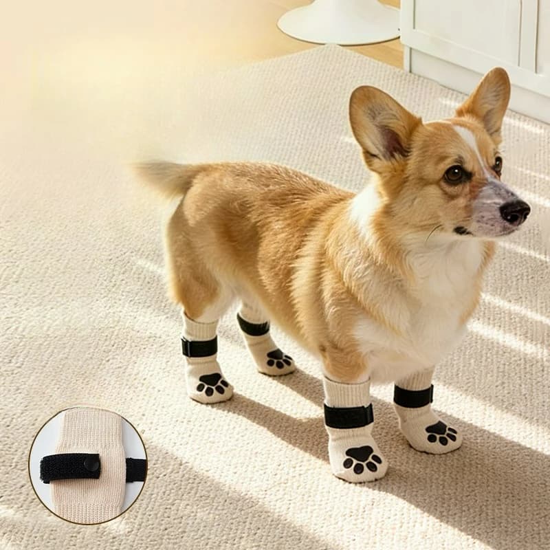 Calzini per animali domestici con protezione antiscivolo su entrambi i lati: un must per calzini antimacchia per cani da passeggio