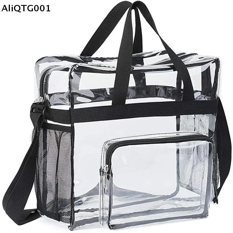 Large Capacity PVC Transparent Bag, Portable, Multi-Table, for Laundry and Travel Organization