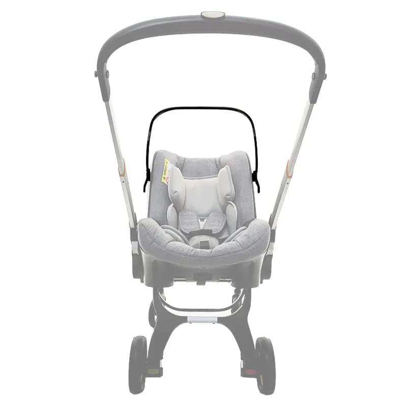 Clip per asta di supporto per tettuccio per passeggino 4 in 1 Parte originale per seggiolino auto per bambini Compatibile con Doon Foofoo Accessorio di ricambio per passeggino