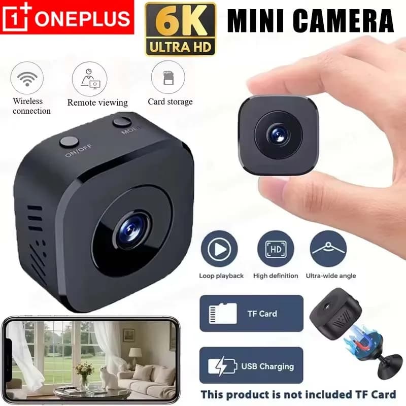 Mini Security Camera 6K Wireless 2.4G WiFi Monitoring Security Protection Remote Night Vision Smart Home New