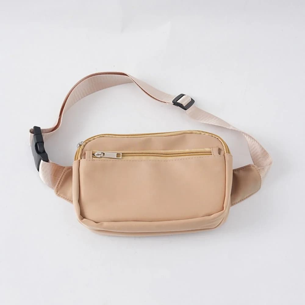 Multifunctional Marsupi in Oxford Fabric Elegant Adjustable Waist Bag Crossbdoy Women Casual Laptop Running Bag Fitness Belt