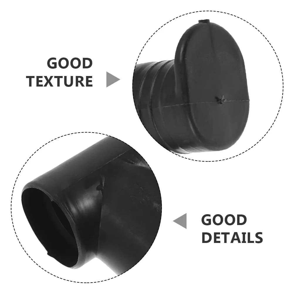 2Pcs Clothes Rack Joints Clothes Hanger End Cap Plastic Clothes Drying Rack Joints Right Angle Connect Kit for Home Clothes Rack