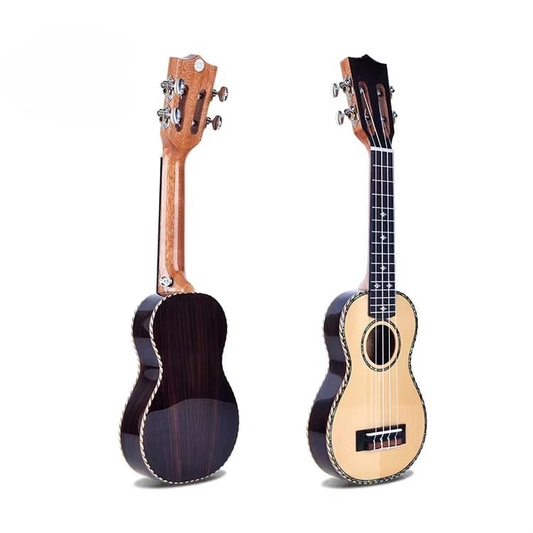 Ukulele Mini da 21 Pollici, Soprano con Corpo Sottile, Produzione Cinese