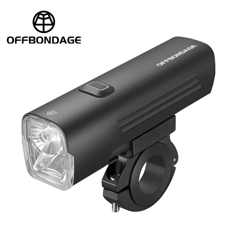 OFFBONDAGE Bicycle Light IPX6 Waterproof Bike Light Type-C Rechargeable LED Light Ultralight Aluminum HYL1000
