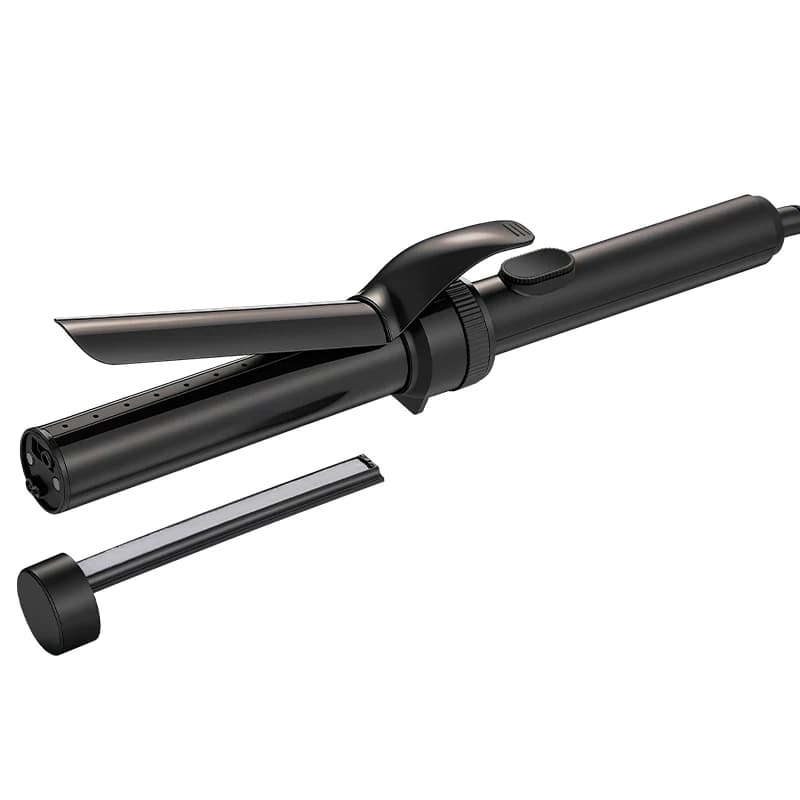 Ferro arricciacapelli Big Wave 2 in 1 multifunzionale con clip per capelli lisci e olio essenziale