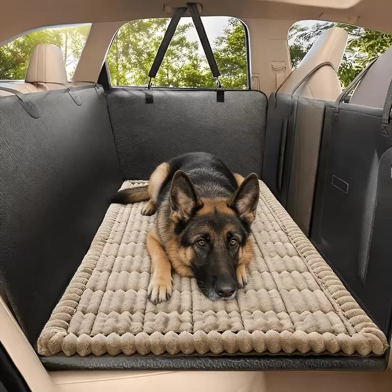 Tappetino Impermeabile Antiscivolo per Sedile Posteriore Auto, Protezione per Cani, Amaca per Veicoli, SUV, Berlina, Camion, Cuscino da Viaggio per Animali Domestici