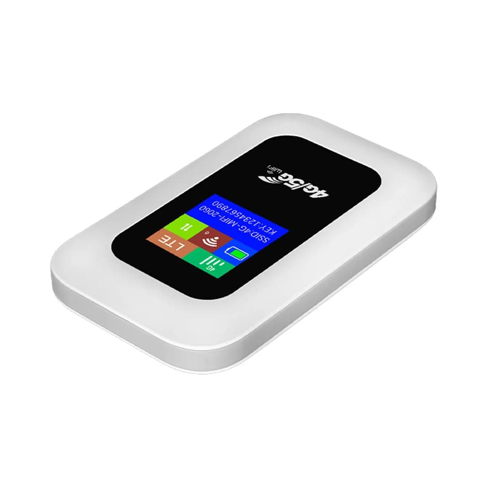 Router WiFi Mobile 4G LTE con Slot per Scheda SIM, Router Wireless 150Mbps, Ripetitore, Hotspot WiFi Tascabile per Casa, Ufficio, Camper, Campeggio