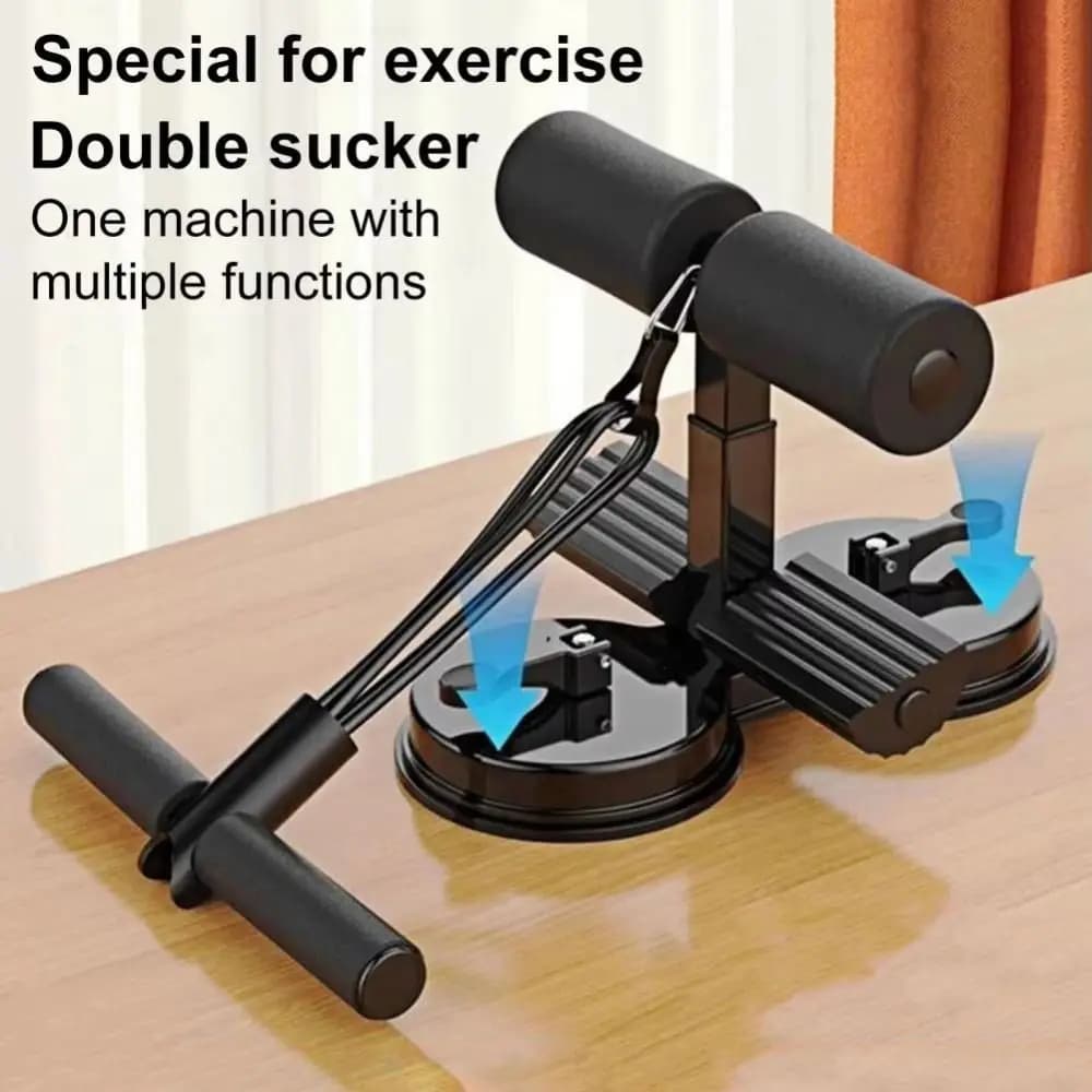 with resistance band sit-up assist bar Ankle support Improved safety Fitness situp equipment Adjustable height