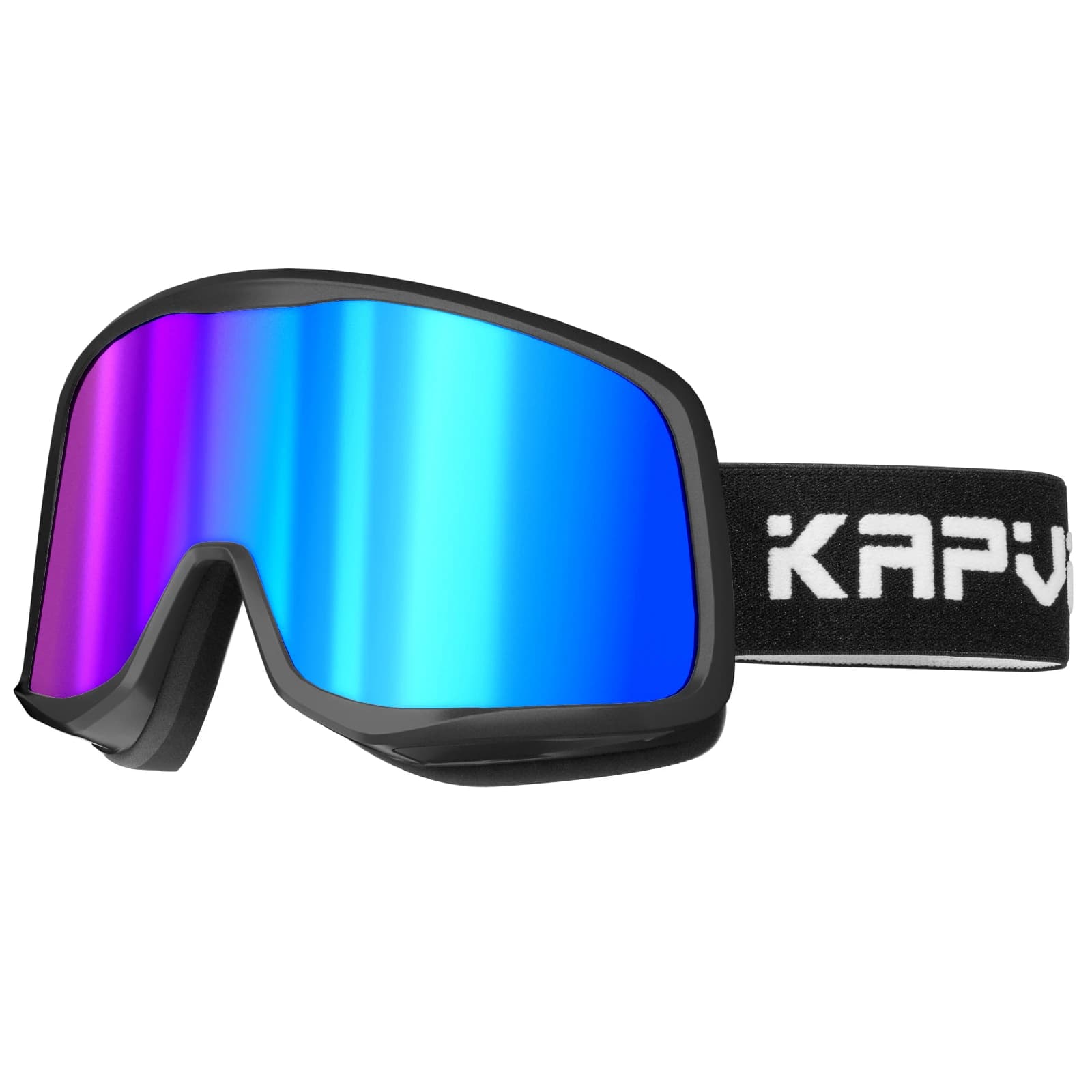 Kapvoe Nuova Maschera da Sci Uomo Sci all'aperto Snowboard Occhiali da Sole Anti-Fog Donna Occhiali da Motoslitta Occhiali da Neve Protezione UV400