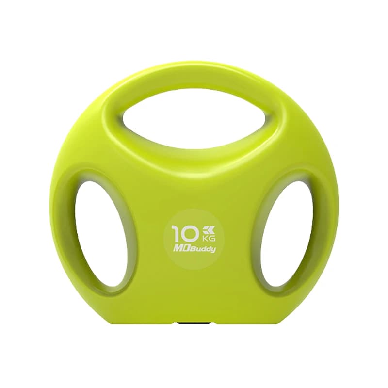 Kettlebell in PVC Morbido Colorato dal Design Innovativo con Tre Fori per Kettlebell e Stacco da Terra