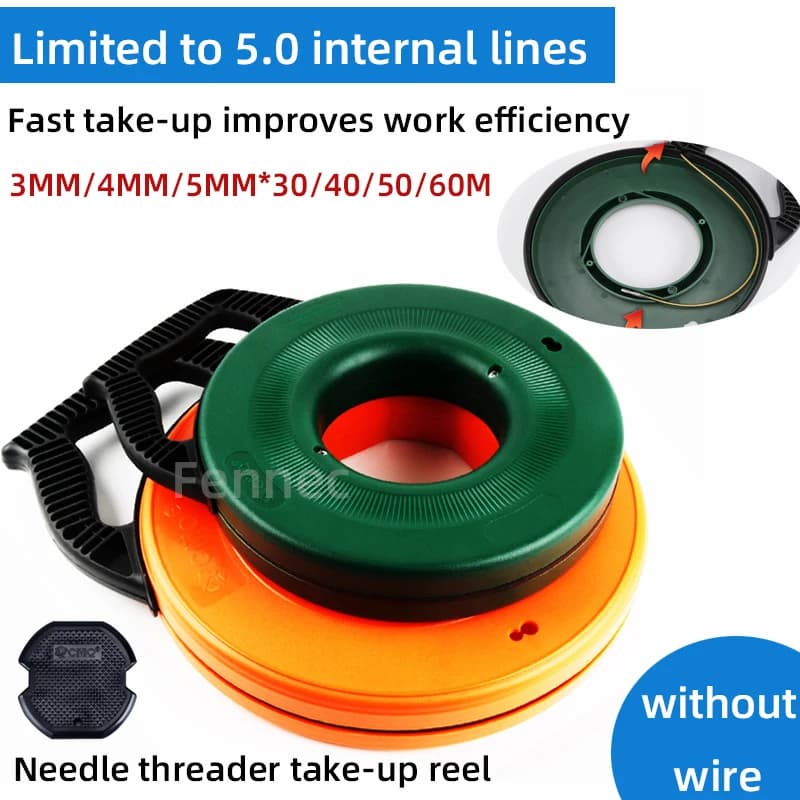 Cable Retractable Aid Fast Wire Puller Special Wire Take-up and Threading Tools Puller for Electricians Wall Cable Auxiliary