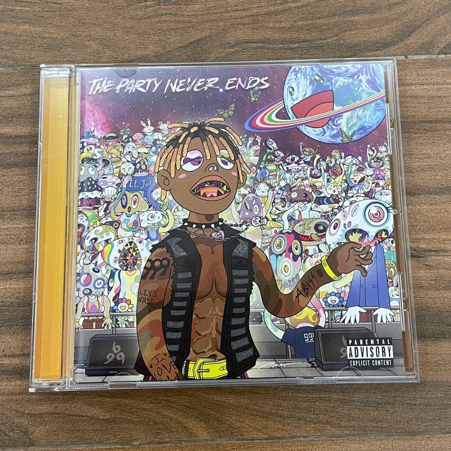Raro CD Audio Sigillato di Juice WRLD The Party Never Ends, Album Hip Hop Rap Emo Rap Melodic Trap Studio, Oggetto da Collezione