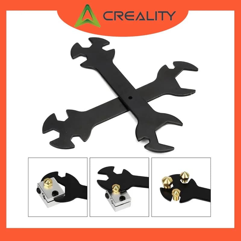 Creality 3D Tools Machine Chiave cinque in uno per regolare vari blocchi riscaldanti ugelli per stampante 3D Ender -3/5 K1Series