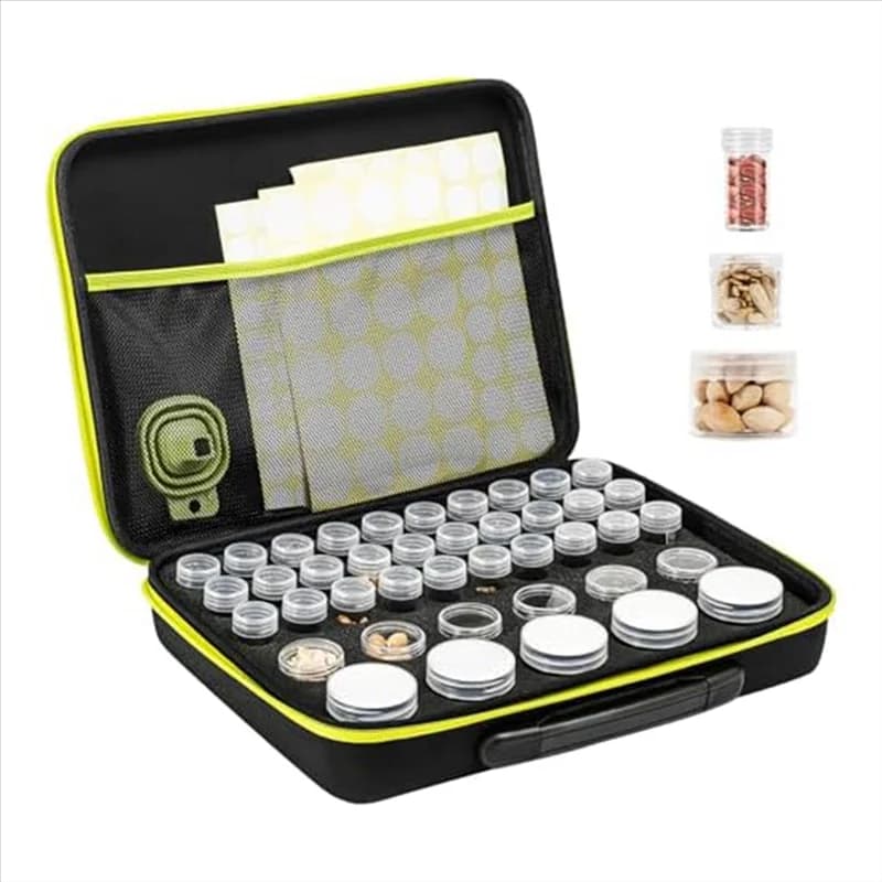 Semi Storage Box, Safe Packing Container for Semi Robust by 41 Plastic Slots for Garden Plants, Flowers, Sets