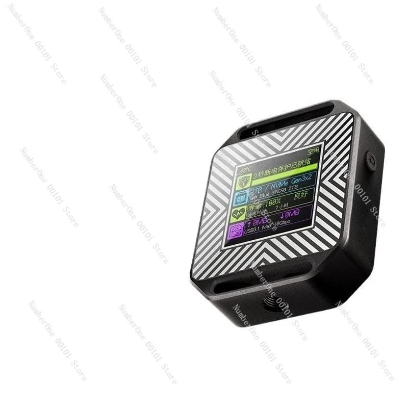 SSD Enclosure NVMe Protocol M.2 External Case Type-C Interface Mobile Solid State Drive Reader Plug In