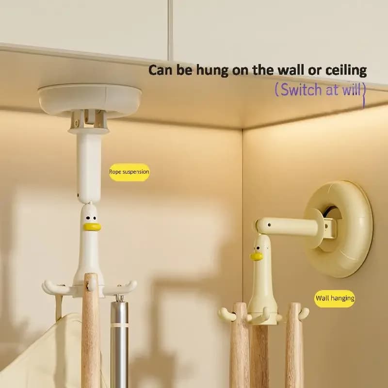 Kitchen Suction Cup Octopus Rotating Hook, No Drilling, Kitchenware Spatula Hanging Rack, Shovel Spoon Storage Rack, Bathroo