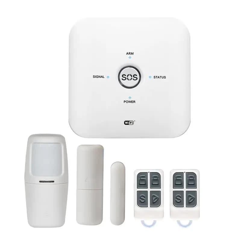 Alarm system Smart WiFi Tuya for Home Security, Movement Sensor for Doors, Sound Alarm 80dB, App Control
