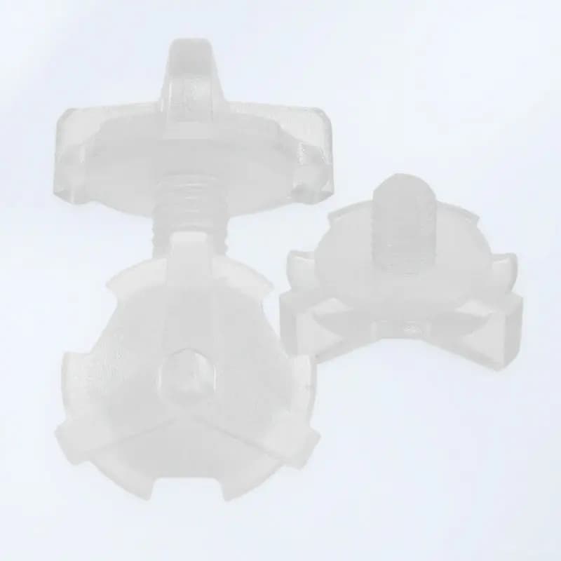 Set di Viti per Visiera in Plastica, Universale per Caschi da Moto, Bici, Football, Baseball e da Corsa