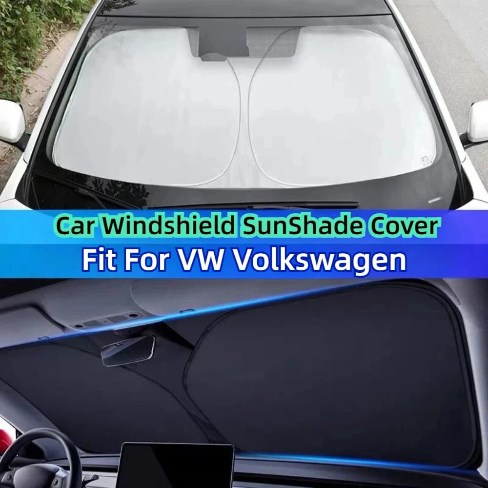 Parasole per parabrezza anteriore per auto, copertura protettiva, protezione solare UV per Volkswagen VW Scirocco Jetta Beetle Polo Sharan Golf