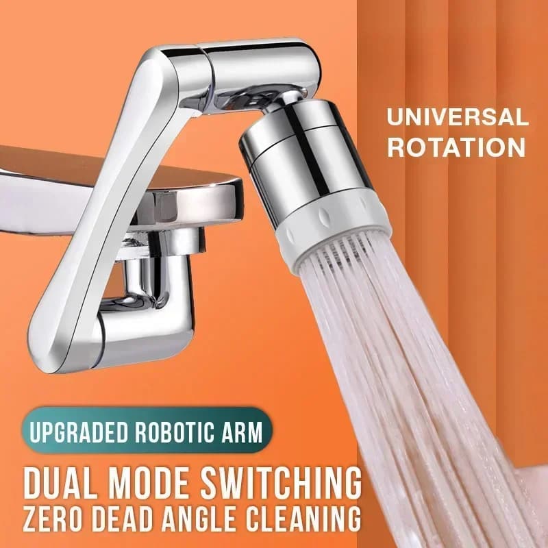 Rubinetti di rotazione universali a 1080 ° Extender testa dello spruzzatore cucina Robot braccio di estensione rubinetto aeratore miscelatore gorgogliatore ugello del rubinetto dell'acqua