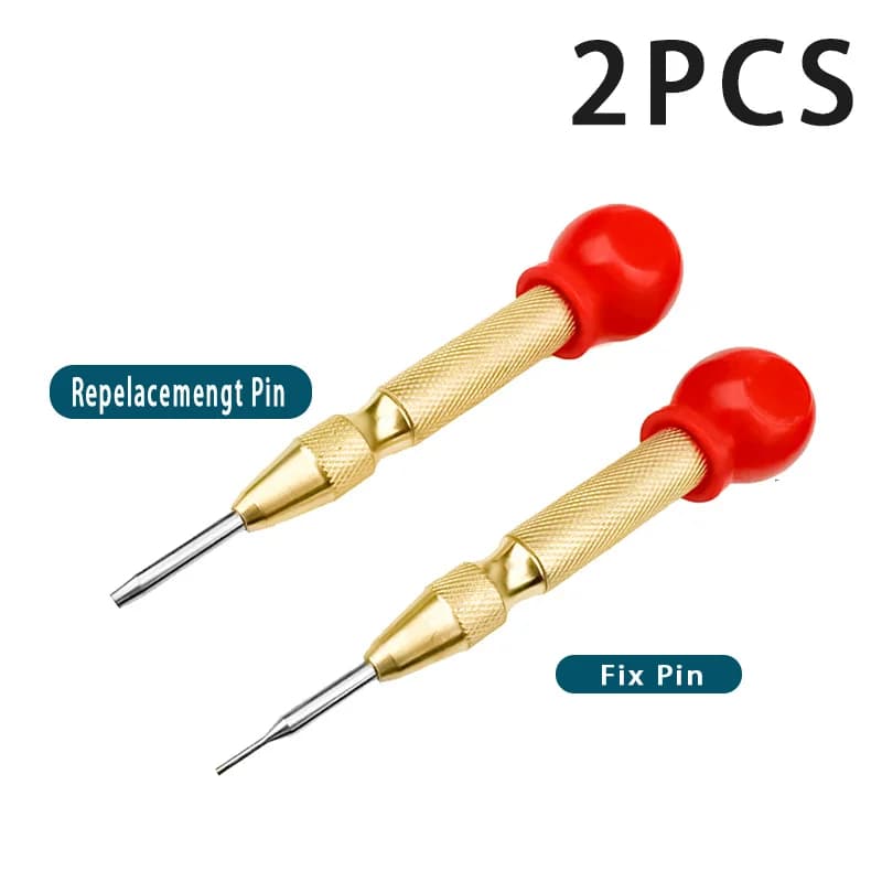 2 pz. Strumenti multifunzione per serricoltori per la rimozione e il fissaggio dei pin di chiavi auto, per chiavi auto pieghevoli, nuova versione, strumenti per smontaggio e fissaggio pin