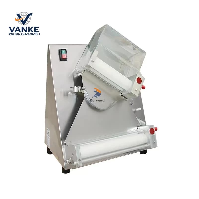 30cm Commercial Dough Pressing Machine Automatic Electric Bakery Pizza Dough Roller Dough Press Machine Electric Pasta Machine