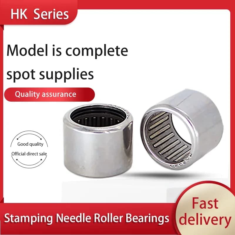 Punched outer ring needle roller bearing HK2230 through hole bearing HK222830 inner diameter 22 outer diameter 28 height 30mm