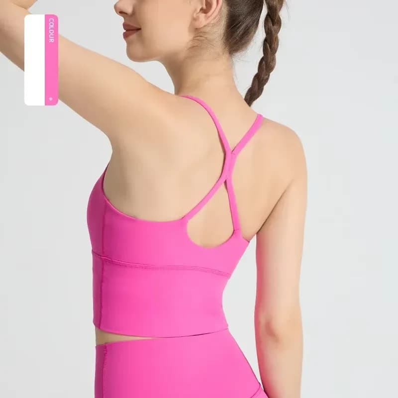 Solid Color soft high strength Women Fitness Bra Tight Sport Top Comprehensive Training Gym Yoga Underwear Tight With Chest Pad