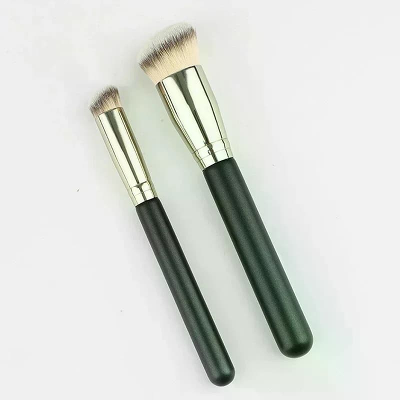 1 pz pennelli per trucco professionale per donne nere correttore in polvere fard fondotinta liquido viso strumenti per pennelli per trucco