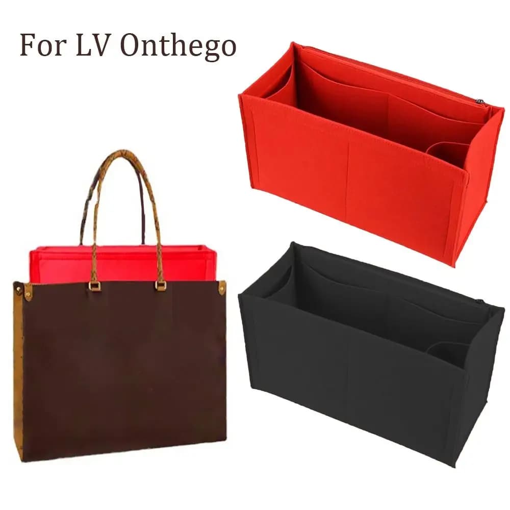 Borsa interna con inserto in feltro per borsa organizer, borsa tote, borsa interna per LV Onthego