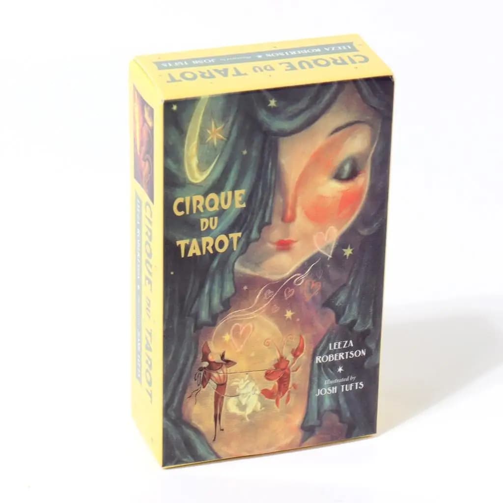 Carte dei tarocchi Cirque Du di Leeza Robertson Party Game Fortune Telling Profeta Tarocchi per principianti