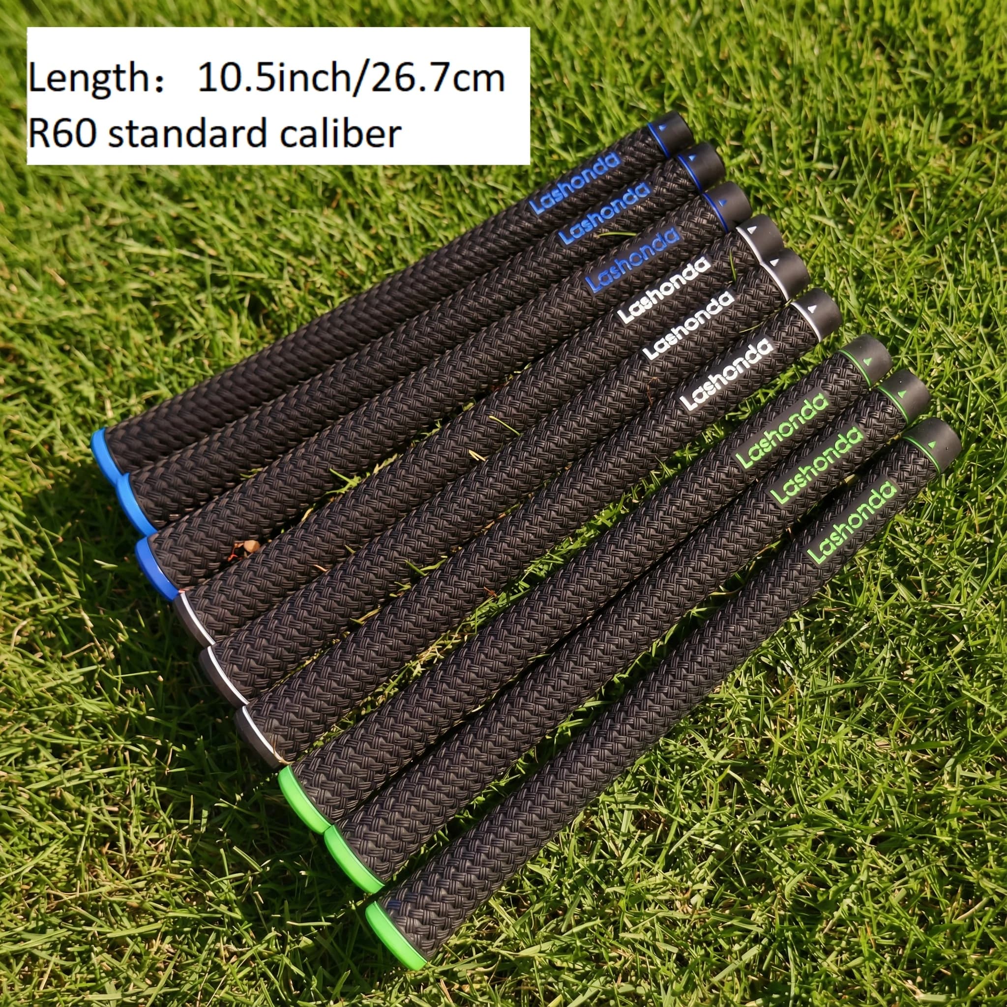 3 impugnature per mazze da golf Lashonda, design in gomma morbida ed elastica che assorbe gli urti, texture intrecciata resistente all'usura e durevole, Super Sweat A