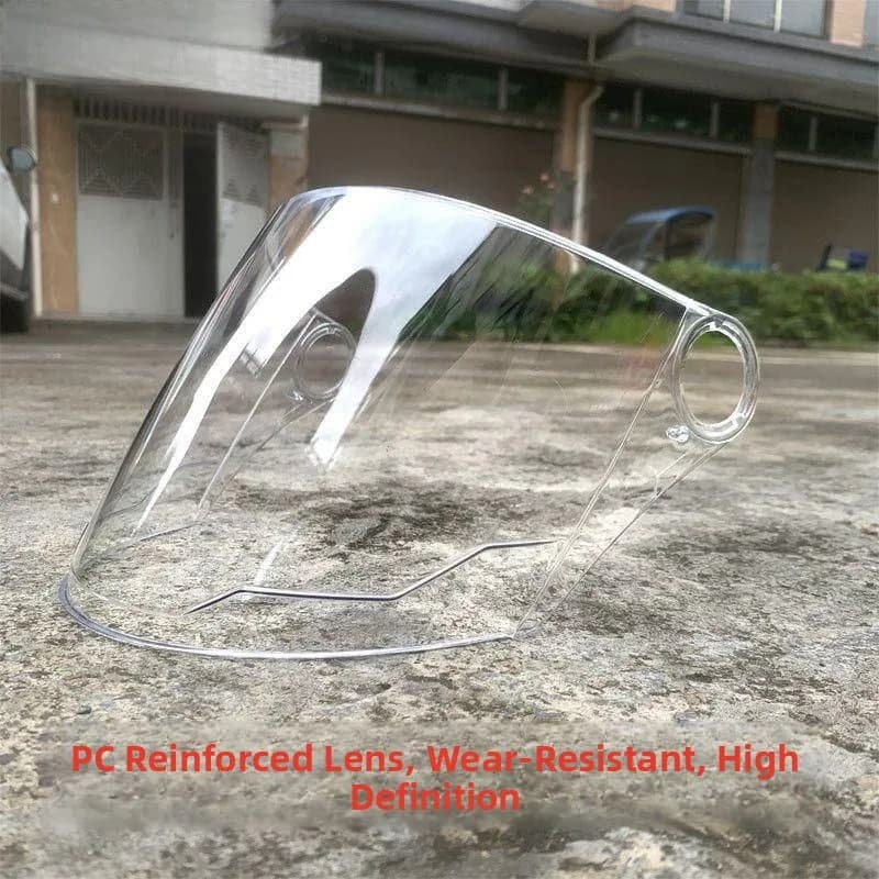 Lente Universale per Casco Moto Antiappannamento, Protezione Solare, Resistente all'Usura, Accessori per Casco, Ricambio P...