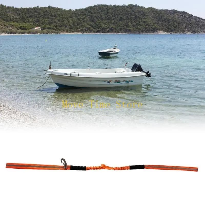 92me Bungee Boat Dock Line con shock clip acciai Assorbano fune ormeggio marino