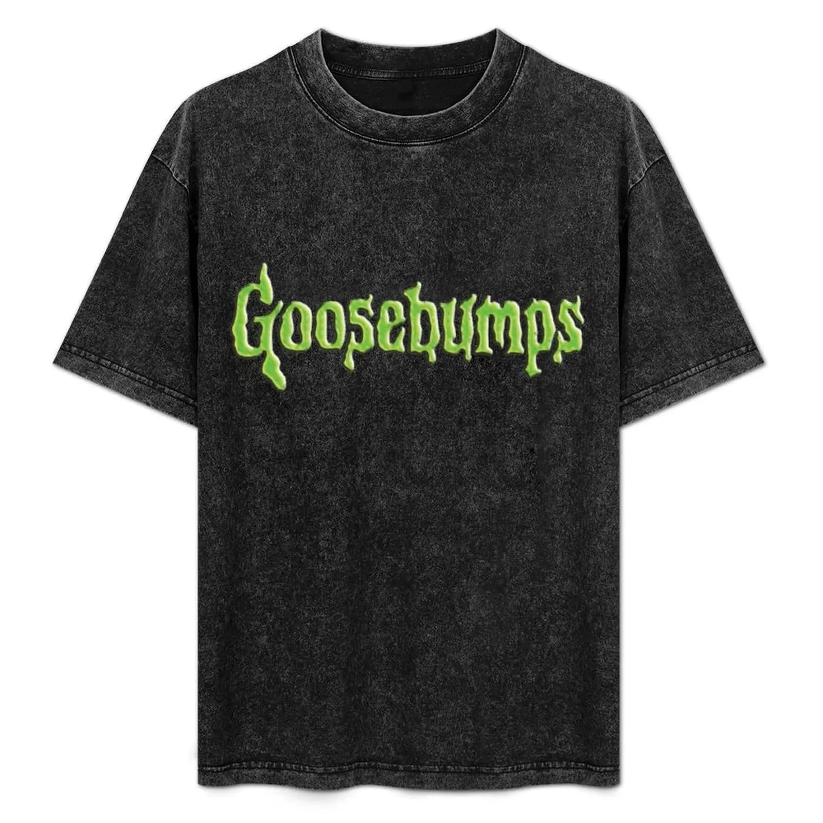 Goosebumps (S) T-Shirt Fashion Letter Print T-Shirt