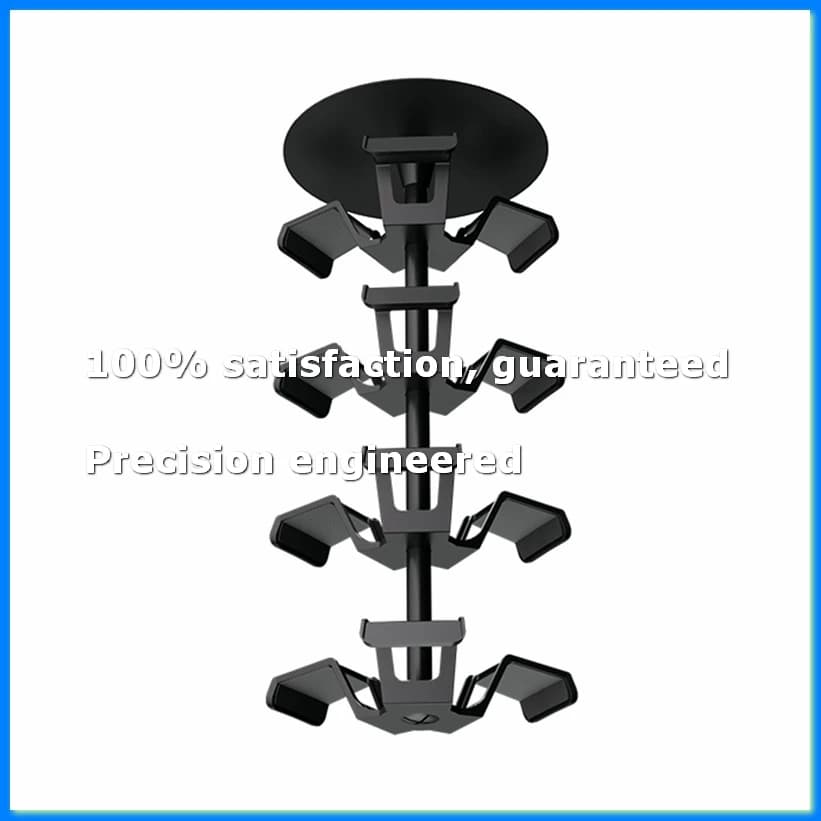 4 Tiers Rotatable Gaming Controller & Headset Stand for Switch Multi-Tier Headphone Holder-DTD2