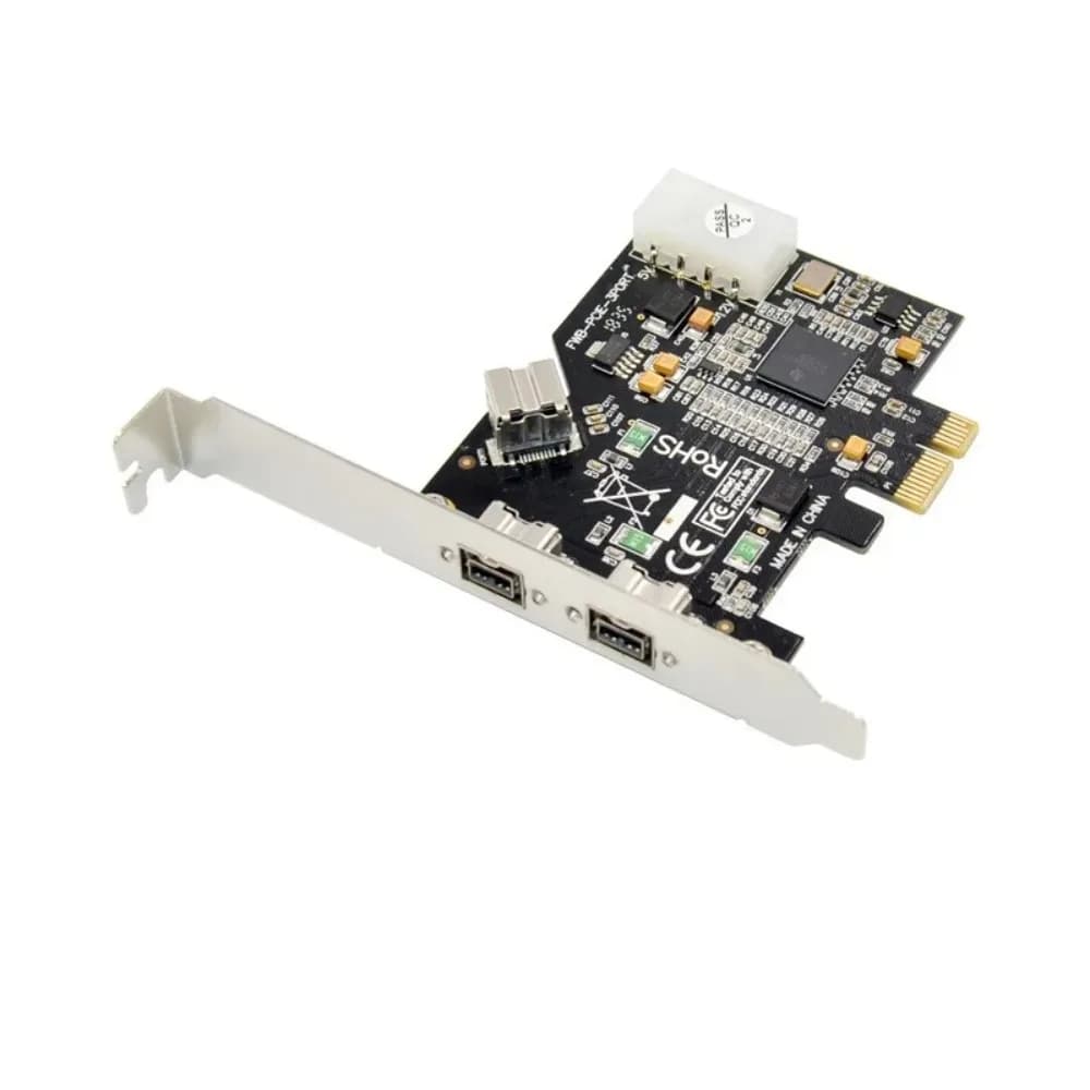 PCIE 1394B Video Capture Card with 3 Expansion Ports XIO2213AZAY Chipset