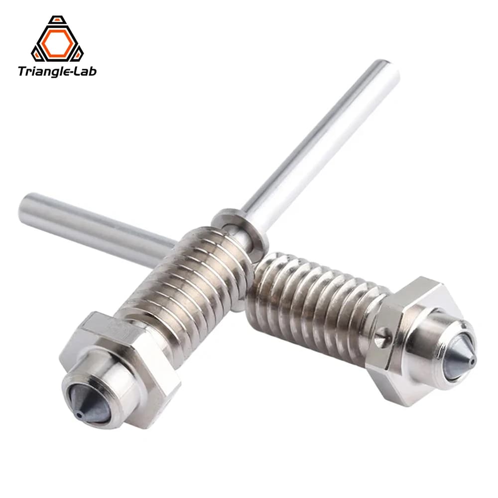 R Trianglelab TUN Ugello All-in-one Rivestimenti DLC in acciaio temprato Compatibile Estrusore a matrice CHC KIT TR6 TD6 hotend Stampante 3D