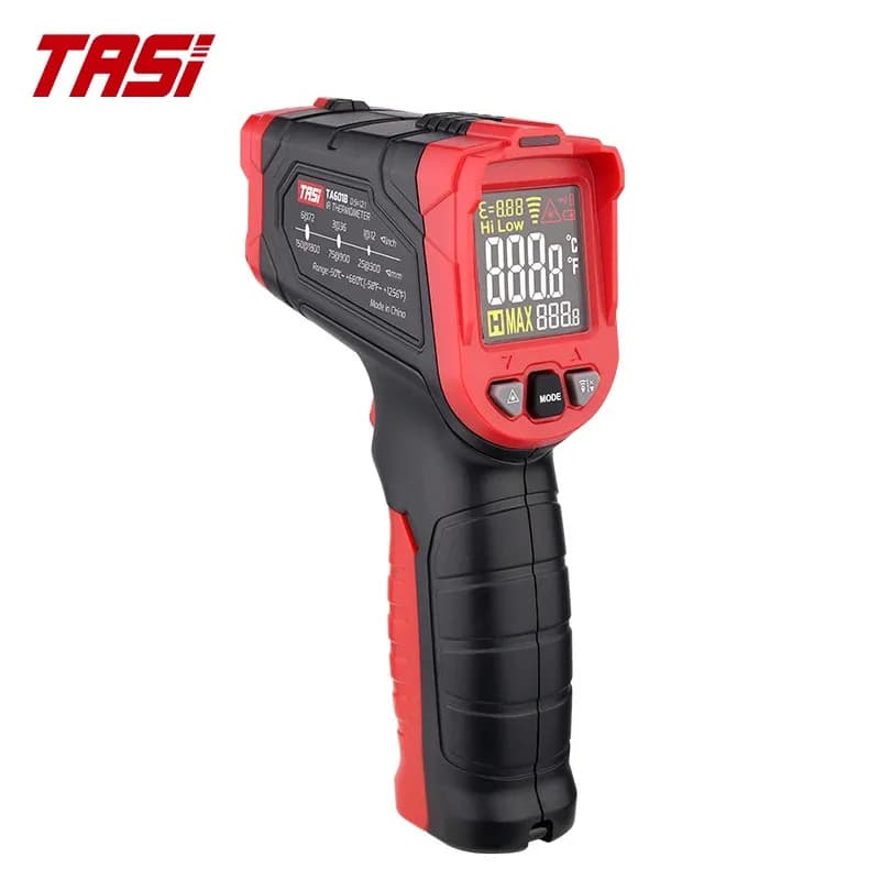 For Maritime Shipping, Digital Infrared Thermometer Without Contact TASI TA601B Custom, -50 to 680°C Plastic Body C OEM f
