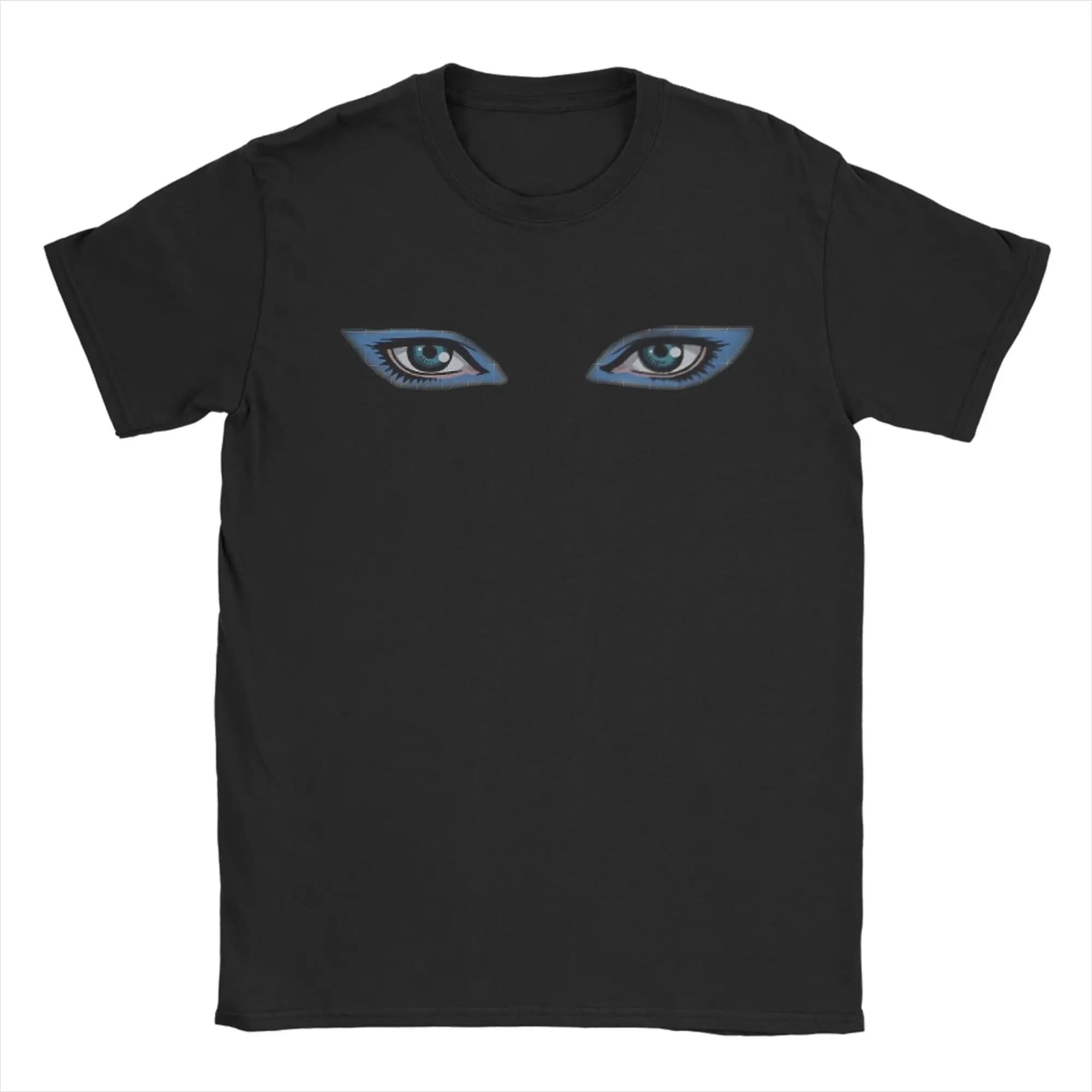 T-shirt da uomo Re-l di Ergo Proxy Blue Eyeshadow Mayer eyes Amazing Cotton Tees T-shirt a maniche corte con scollo a O Top estivi